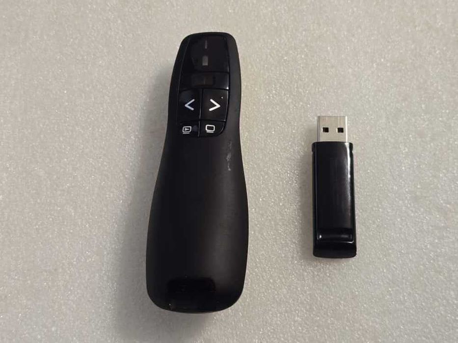 Presenter MediaPointer Wireless, 2.4 GHz, Powerpoint Clicker, ABS
