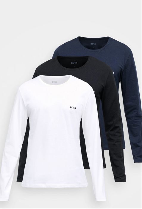 BOSS оригинал футболка с длинными рукавами