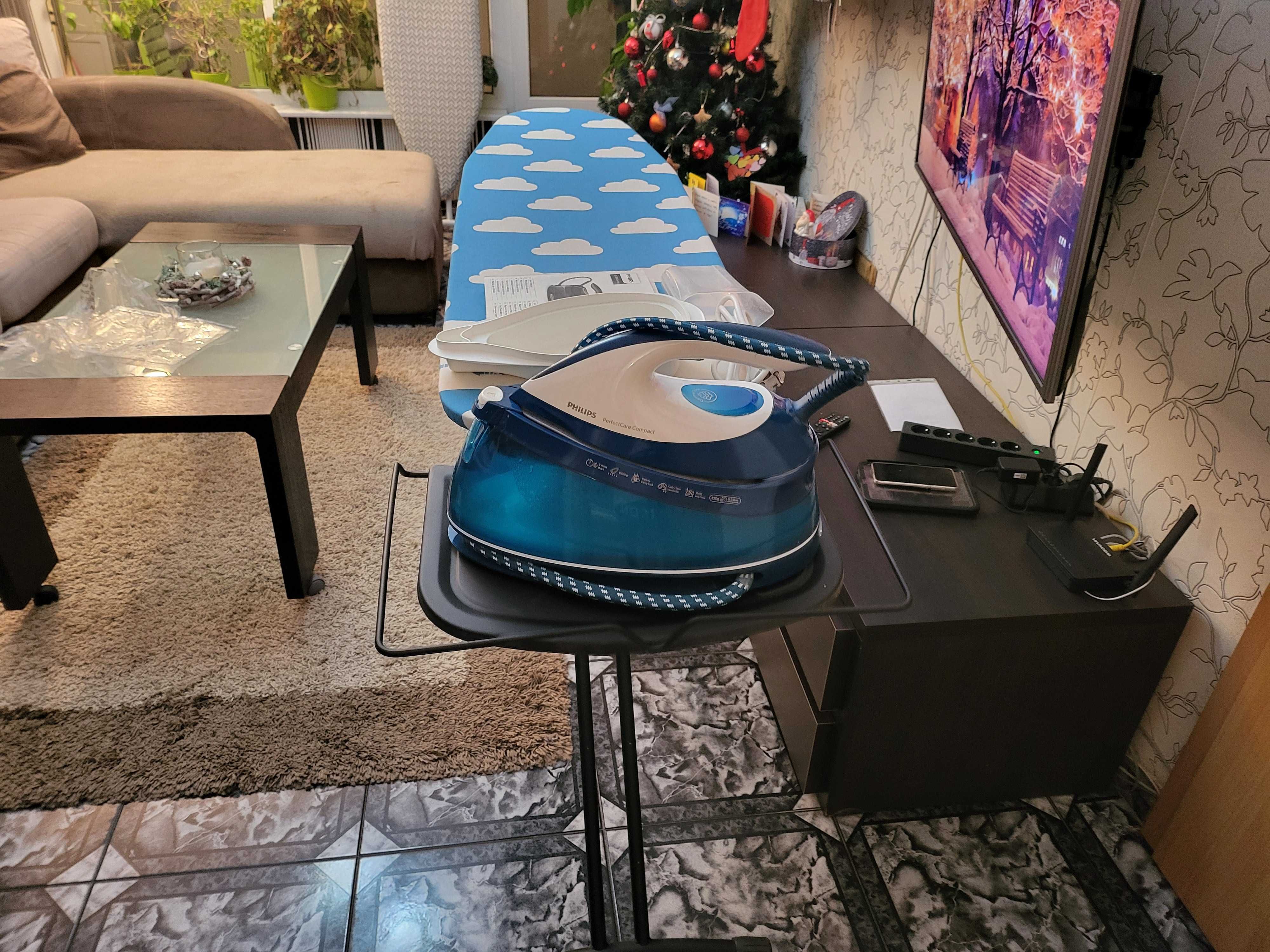 Парогенератор PHILIPS GC7800 series и дъска за гладене