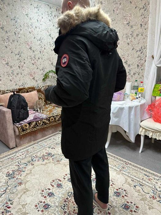 Пуховик натуральный мужской