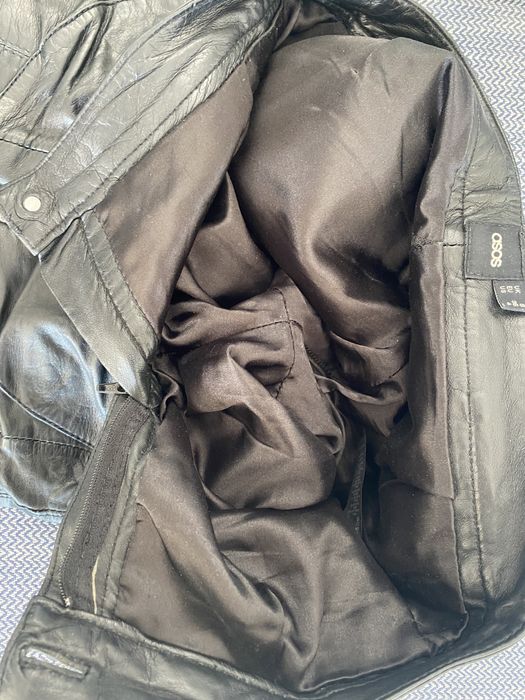 Pantaloni piele Asos