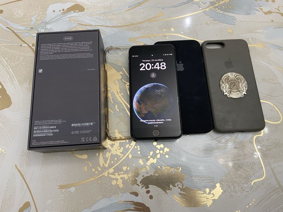 Apple Iphone 8 plus 64gb black