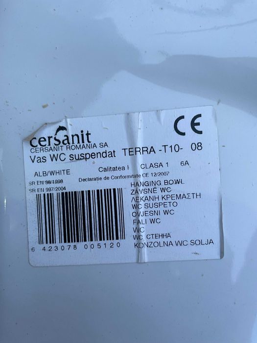 Vase wc  Cersanit noi