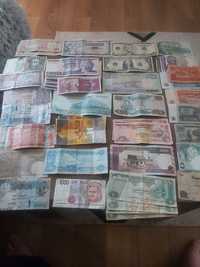 Банкноти,европейски,арабски,азиатски.