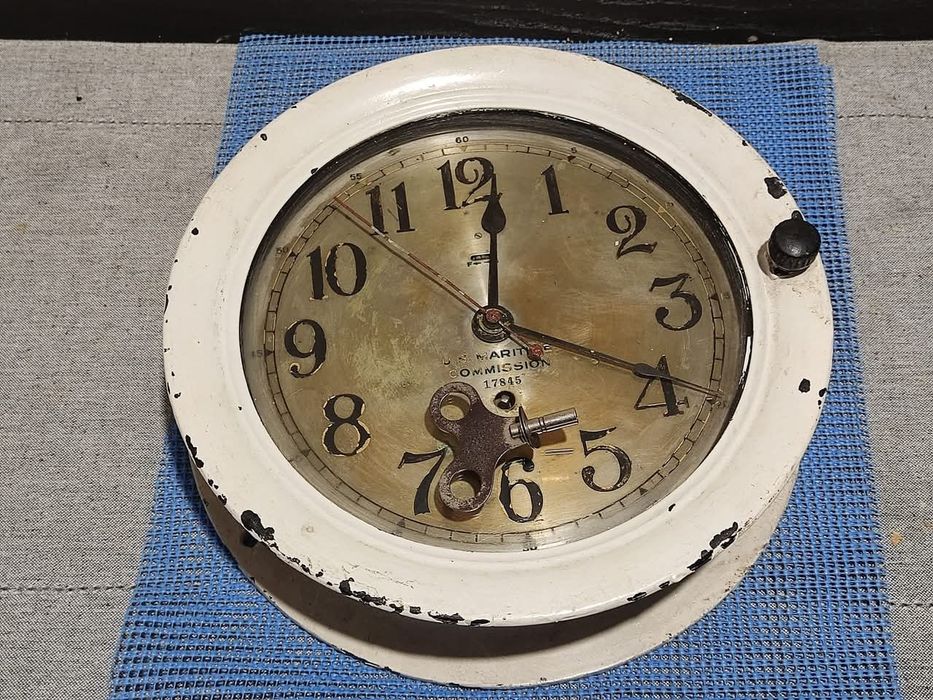 Корабен Часовник Морската комисия на САЩ от 1940 г. от Сет Томас