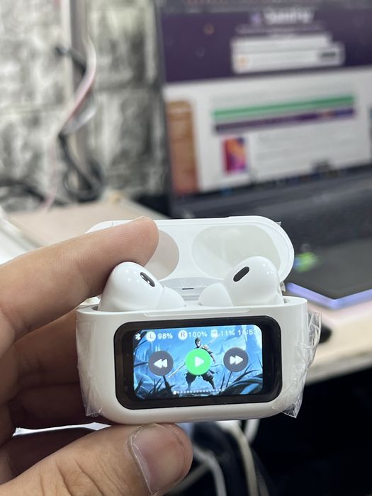 Airpods 9 pro+ sensorli airpods iphone,redmi,samsung,android