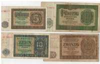 Lot bancnote Republica Democrata Germana 1948