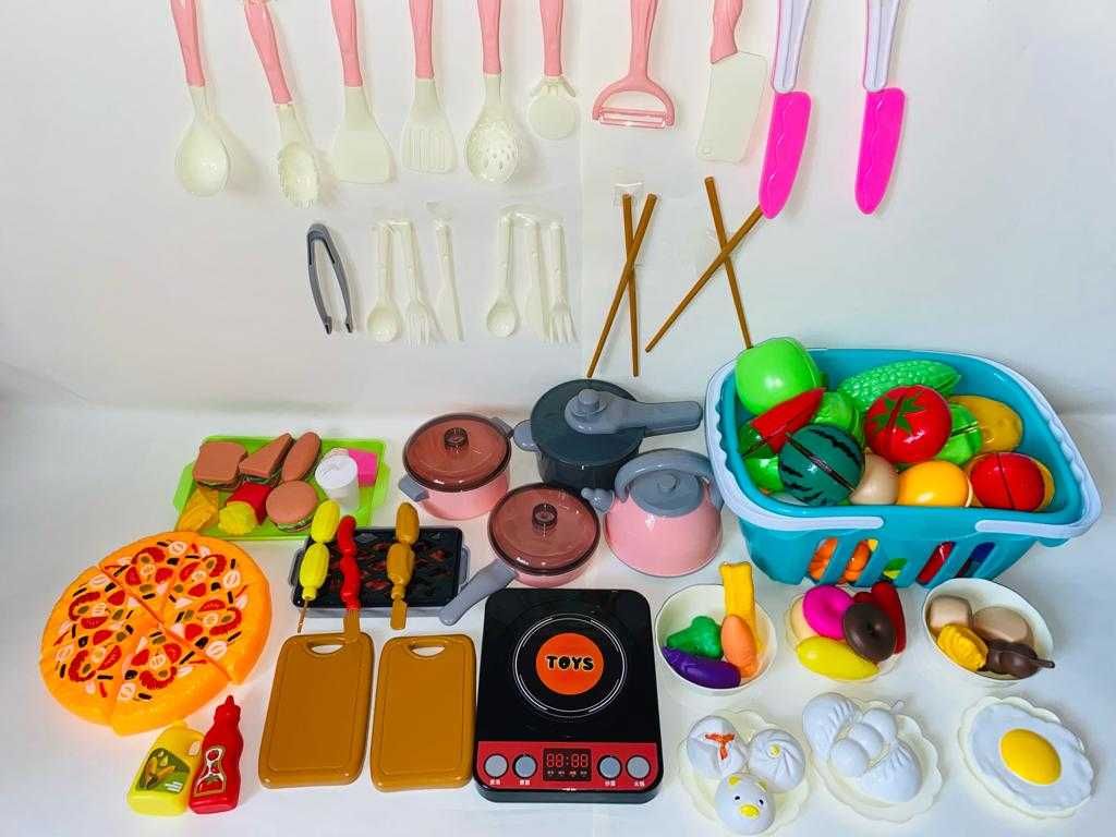 Детская кухня 124 предмет/Игрушки детям