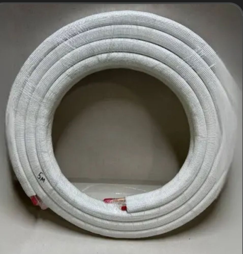 Colac teava cupru 3/8 ( 9,52 ) izolata aer conditionat Halcor 50m