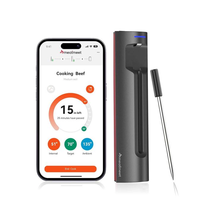 Професионален WiFi безжичен термометър за месо