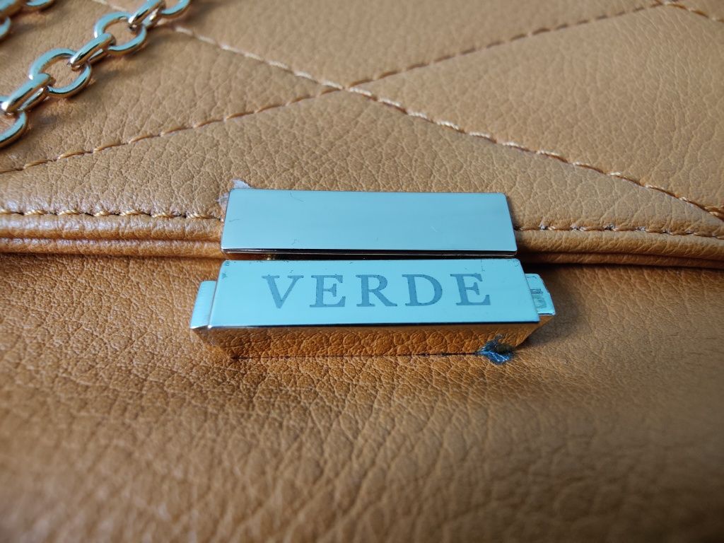 Дамска жълта чанта Verde