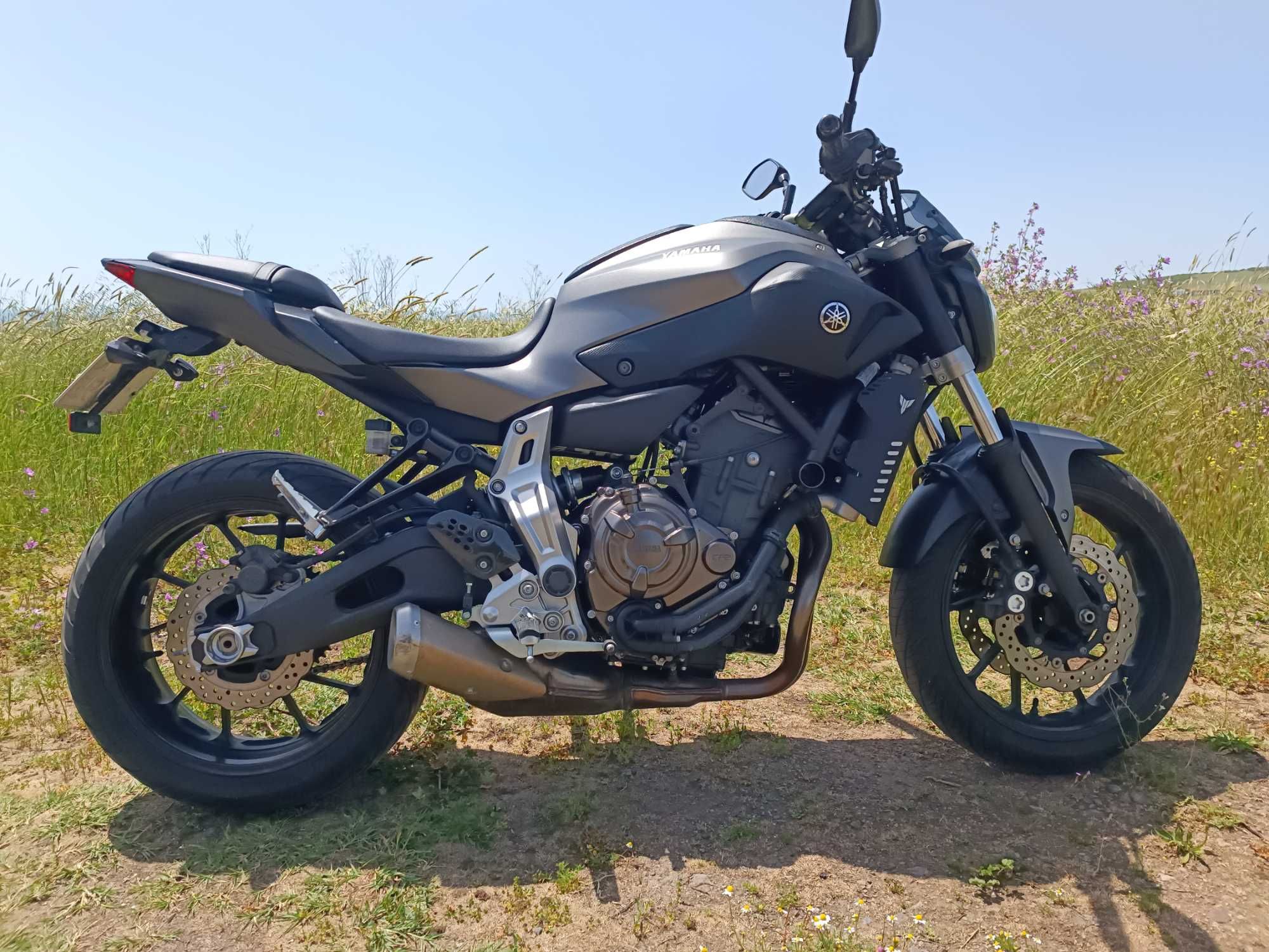 Мотор Yamaha MT07