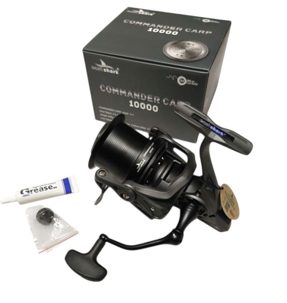 SET 3 Mulinete Eastshark COMMANDER CARP 10000 7+1RULMENTI NEW 2024