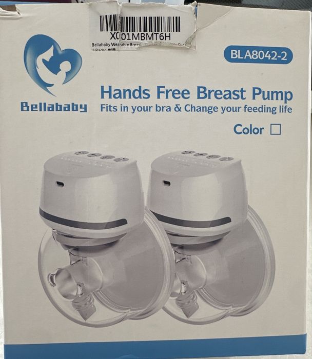 Беспроводной двойной молокоотсос Bellababy