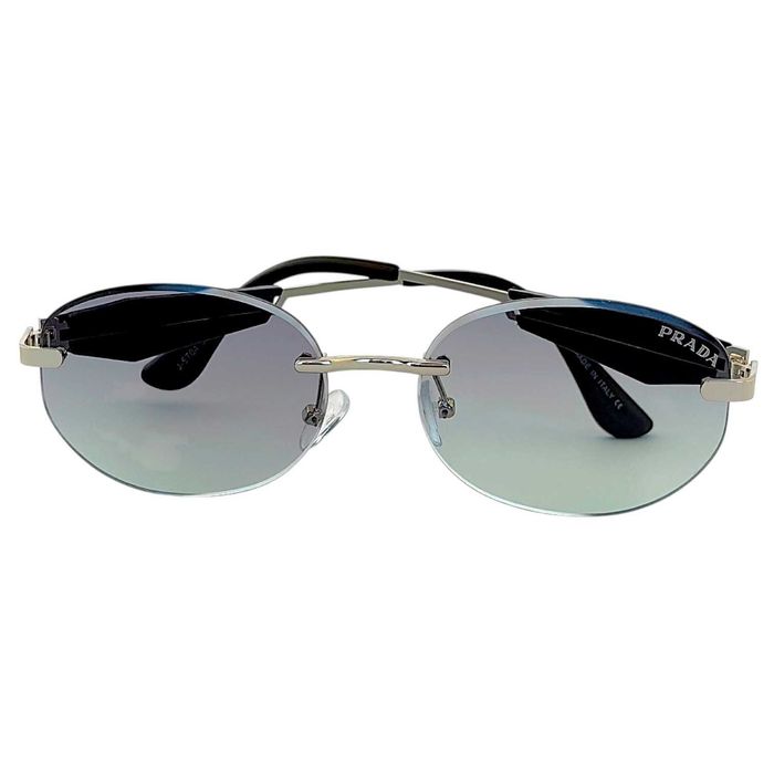 Prada 2026 Луксозни дамски слънчеви очила – ромбоидна кръгла рамка