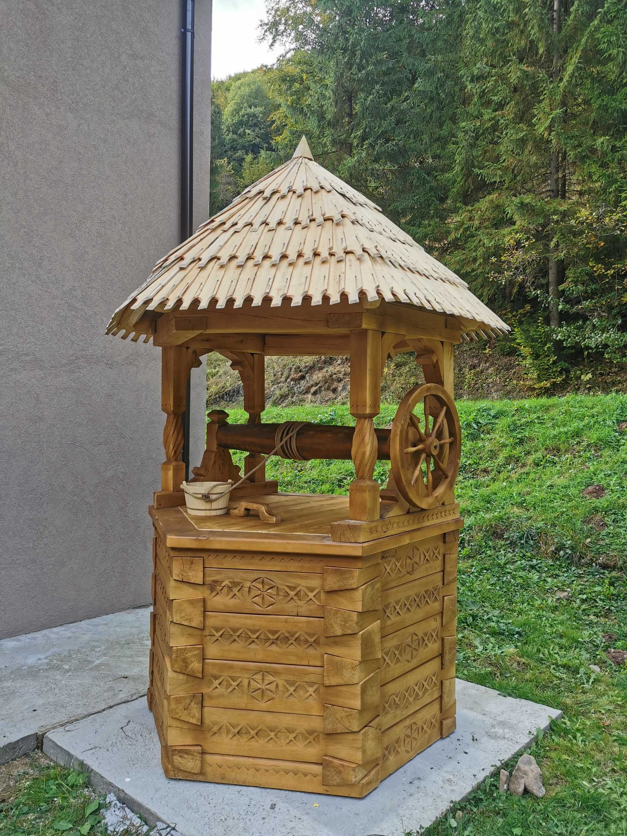 Sculptura traditionala in lemn , la comanda,Maramureș.