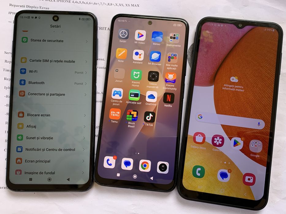 Samsung, Xiaomi, Motorola. Telefoane perfect functionale ,Bistrita