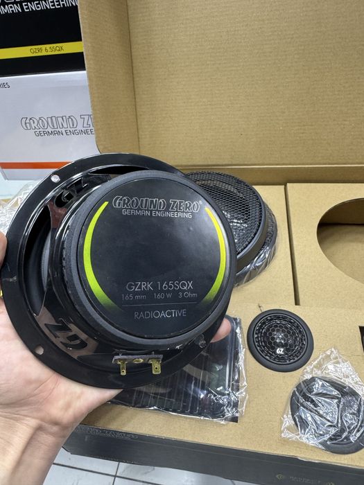 Ground Zero gzrc 165.2 sqx двухкомпонентный колонки