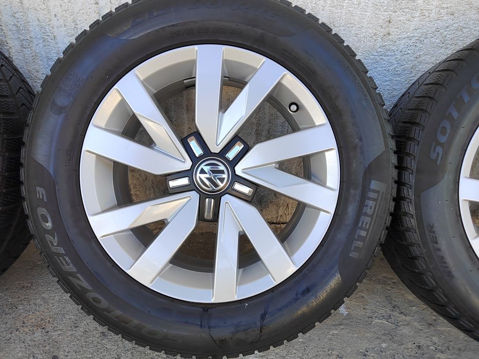 26) Jante R16 5x112 vw Passat B8 Touran Golf Anvelope 215 60 16