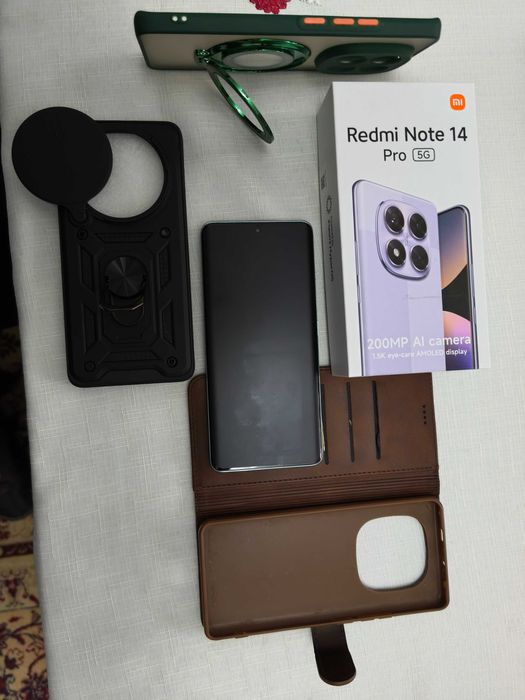 Telefon mobil Xiaomi Redmi Note 14 Pro, 8GB RAM, 256GB, 5G în garanție