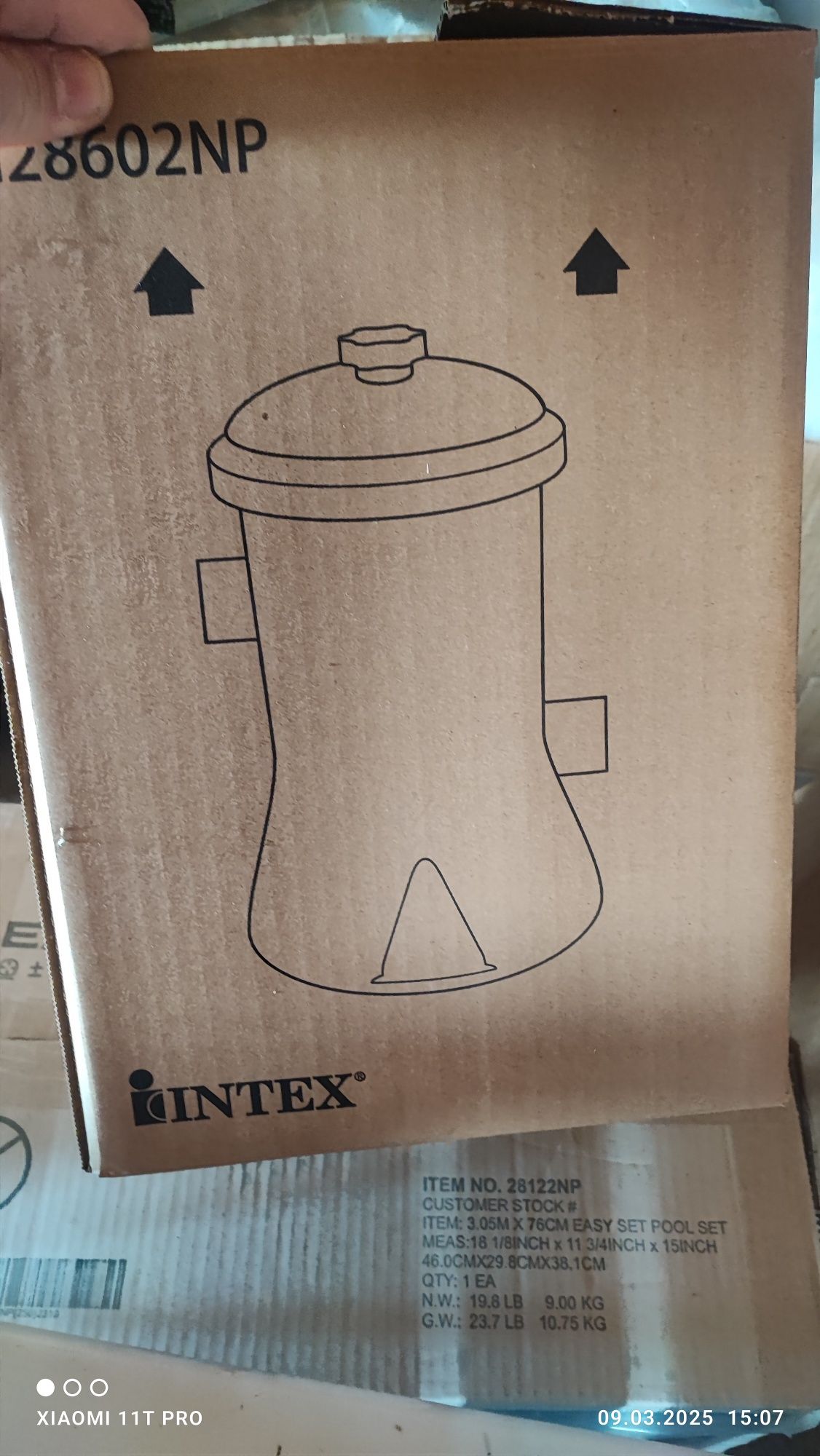 Басейн INTEX с филтрация Easy Set 305x76 см