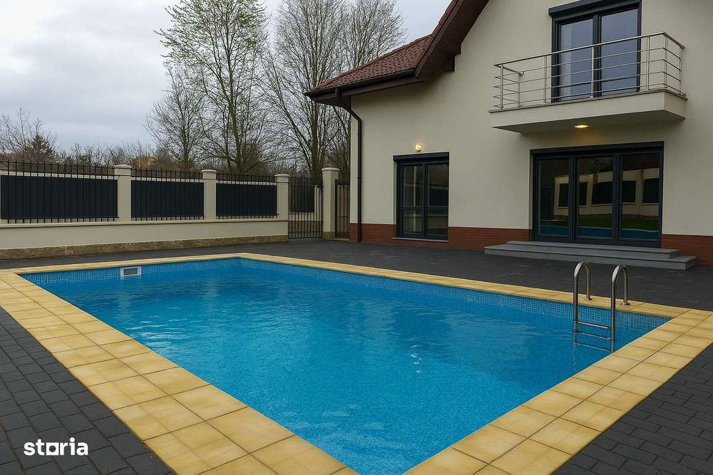 Vila individuala cu piscina, zona Iancu Nicolae- acces privat
