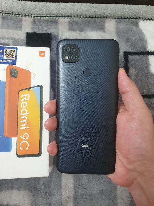 Srochna sotiladi Xiaomi Redmi 9C 128Gb Black sastayani yaxshi aybi yo