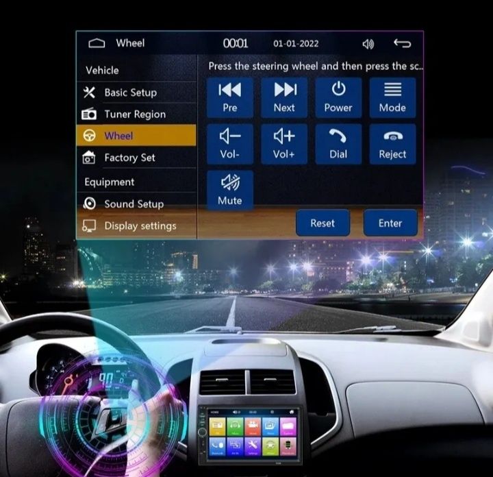 Radio auto MP5 GPS Car player Car kit