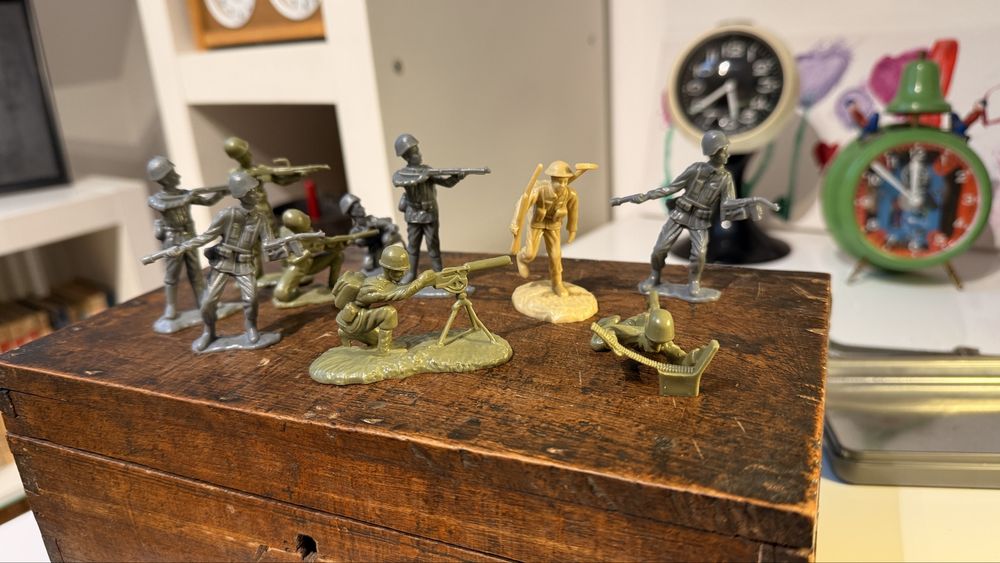 Militari armata figurine soldati bmc plastic ww2
