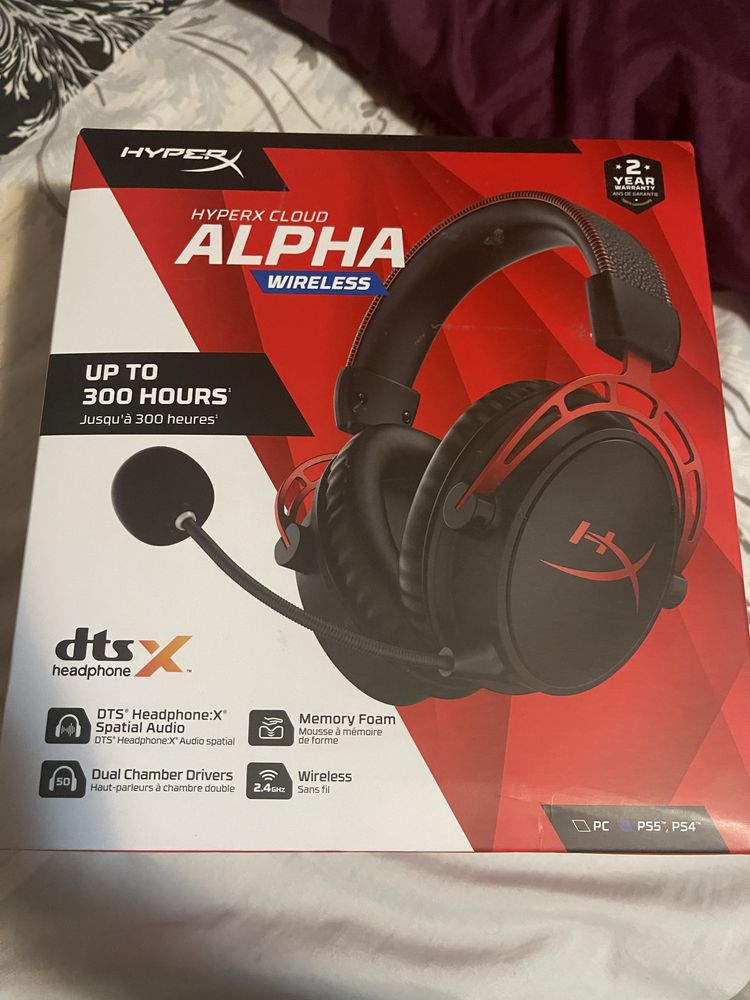 Casti HyperX Cloud WIRELESS Nou Sigilat