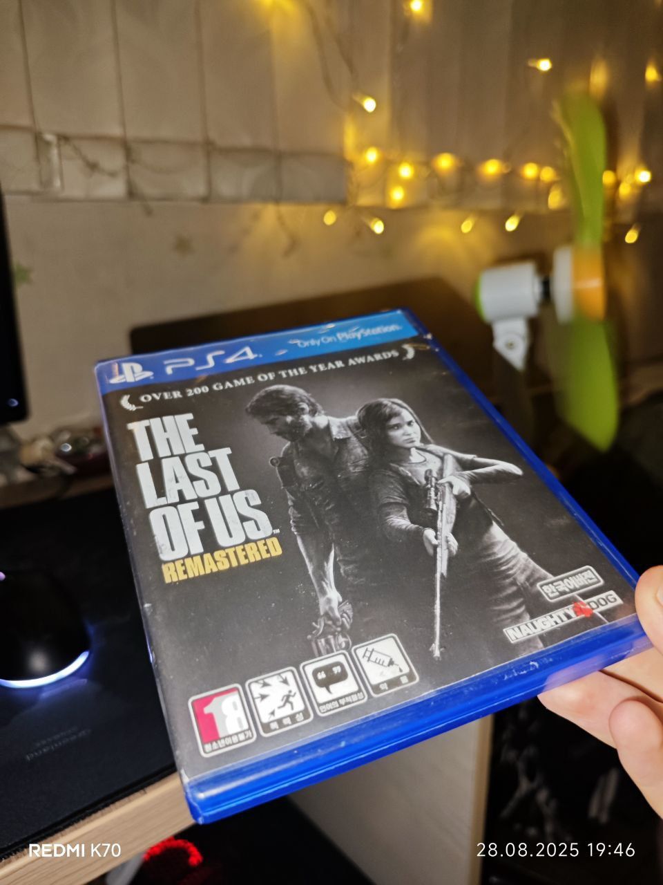 Продам диск с игрой the last of us для PS4 ,без царапин
