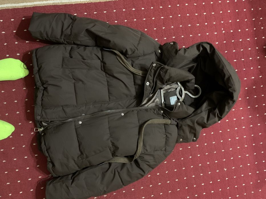 куртка зимняя женская, новая, без бирки, стирала один раз, не одевала