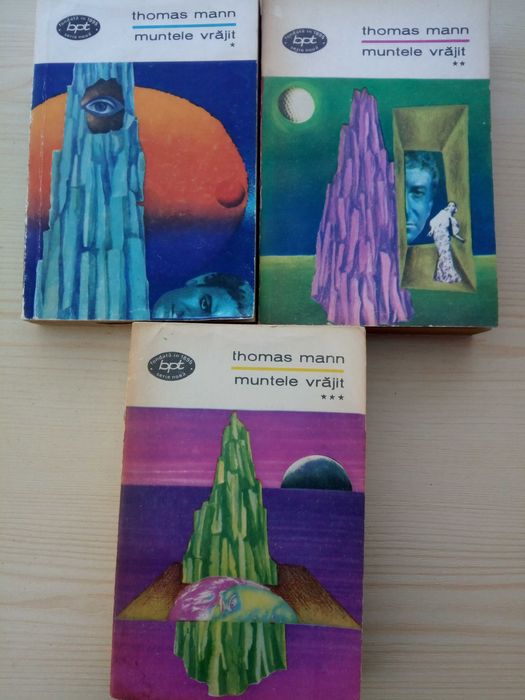 Carte anticariat - Thomas Mann "Muntele vrajit" - vol, I, II, III