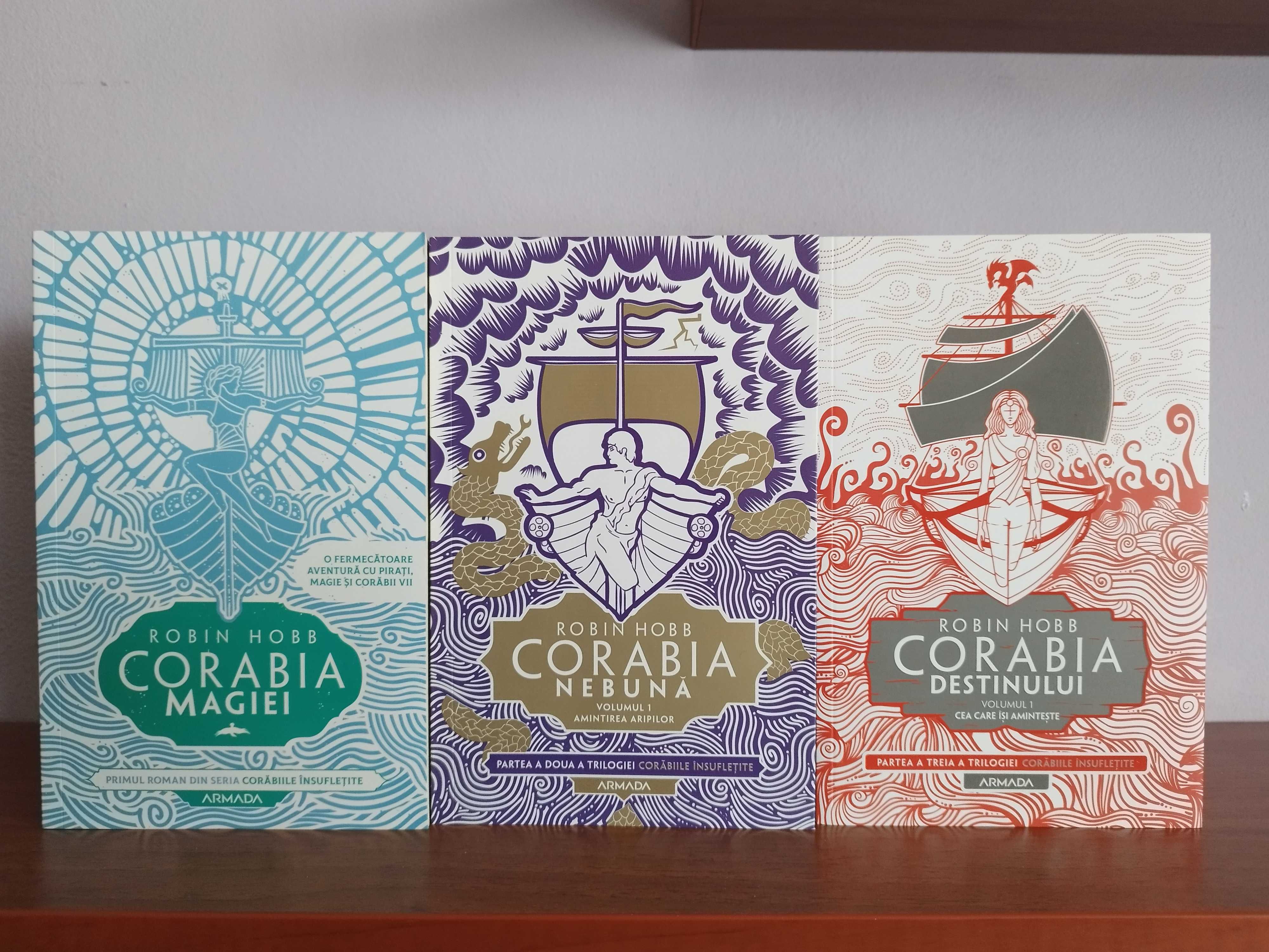 Robin Hobb -  trilogia Corabiile nebune (5 vol)