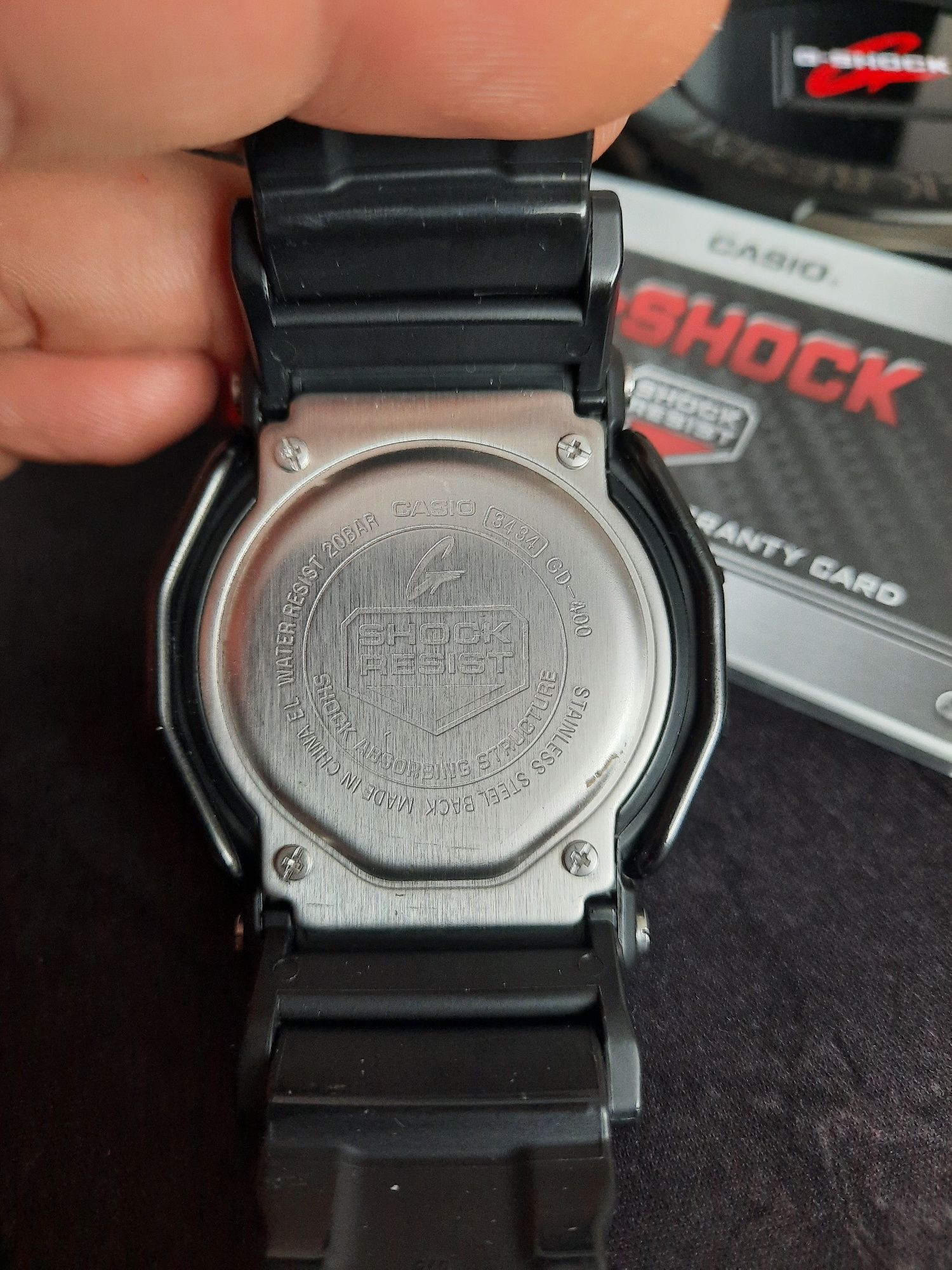 Casio G Shock GD 400 1b2