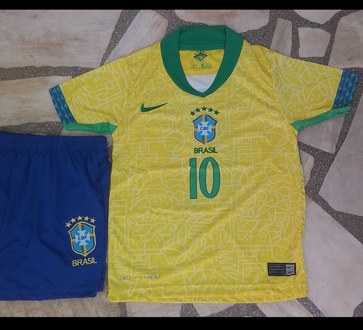 NEYMAR JR детско юношески футболни екипи Бразилия