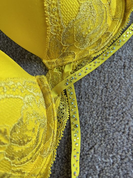 Sutien La Senza - galben, push up