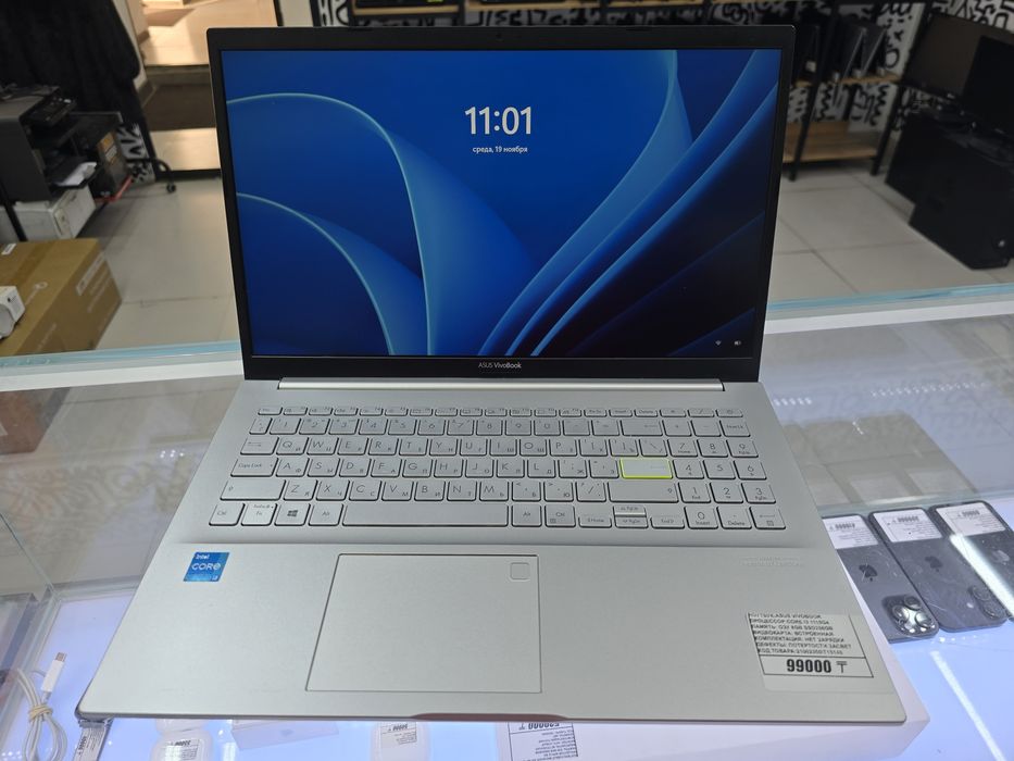Asus VivoBook core i3 1115g4 озу 8gb ssd256gb рассрочка Реал ломбард