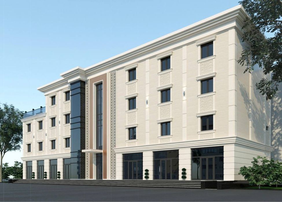 Юнусабад 14 Здание 6,3 соток, 2 305 м². Первая линия. Черновая отделка