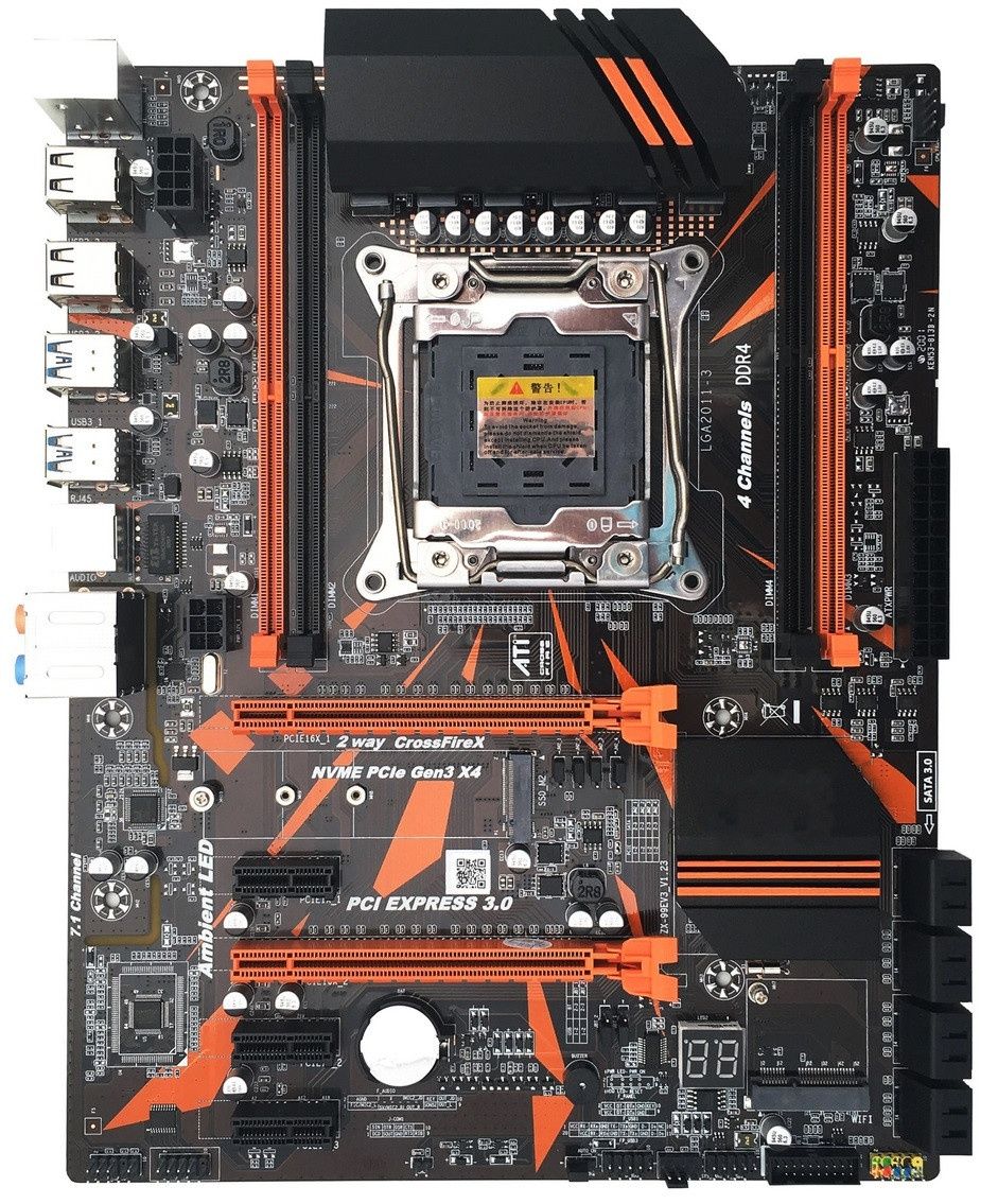 Мощный комплект для игр и мантажа xeon 2690v4 14/28 поток/DDR4 16g/X99