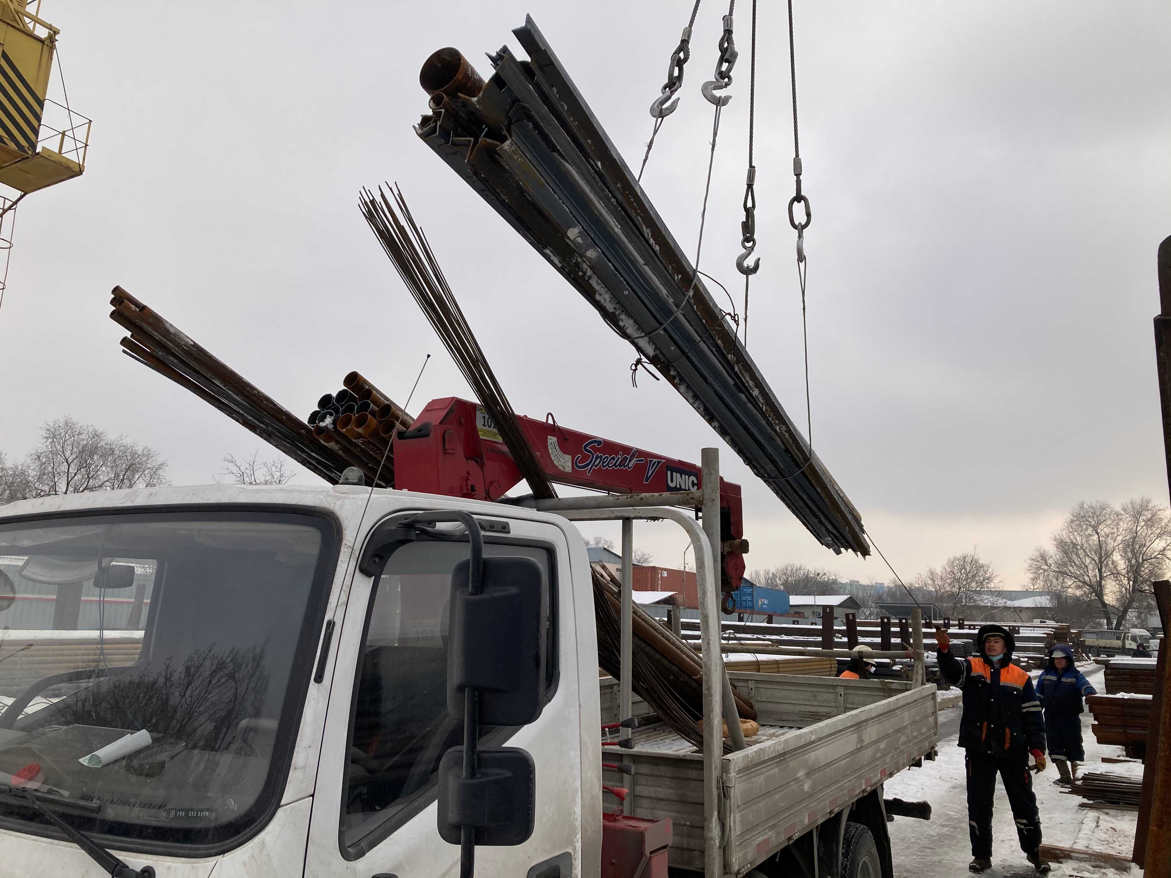 Металлопрокат — в наличии 5000 тонн г. Алматы. Крупнейшая металлобаза!