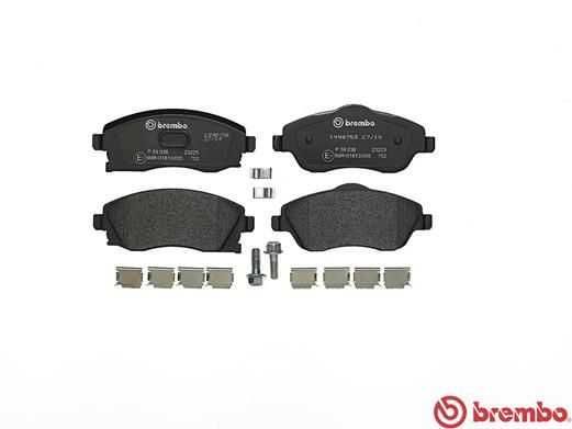 placute frana disc BREMBO P59036 OPEL 93370275,9200108,93172261...