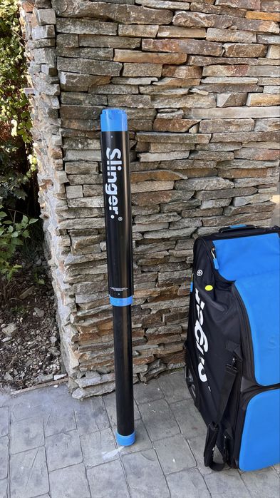 Tun de mingi Slinger Bag – stare excelentă, mingi incluse!!