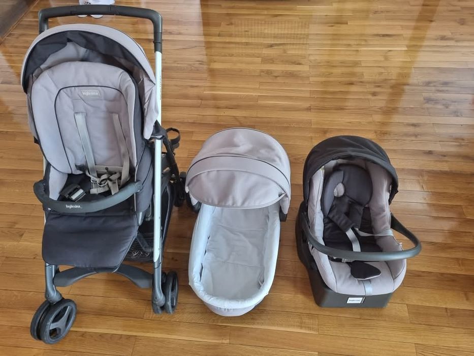 Vând cărucior 3ini Inglesina