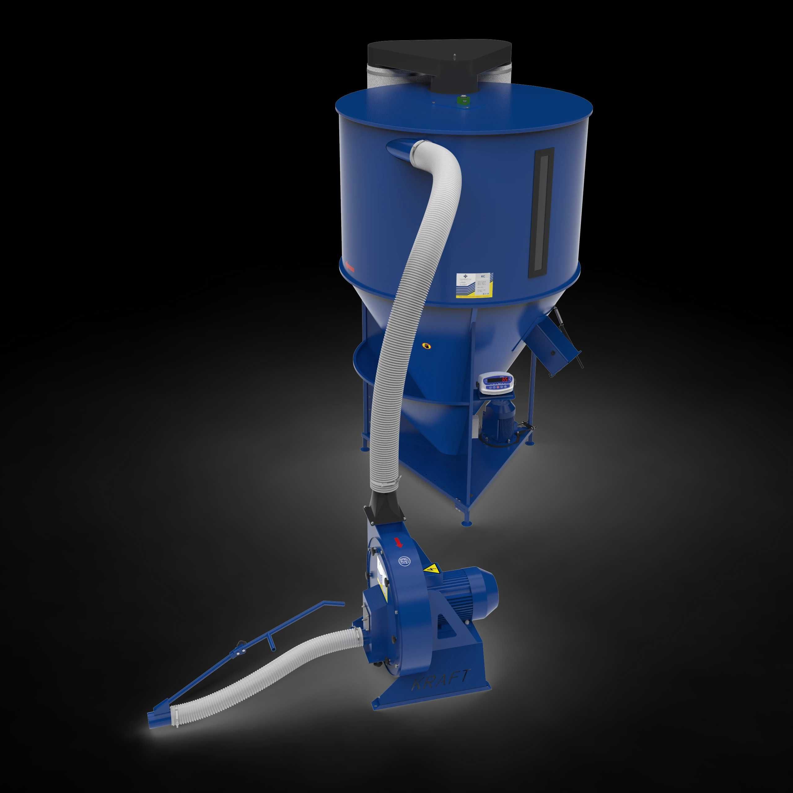 Amestecator furaje KS-1000 Capacitate: 1000kg NOU Garanție 24 luni