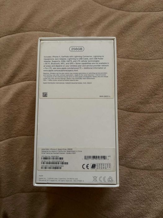 iPhone X 256GB, Space Grey