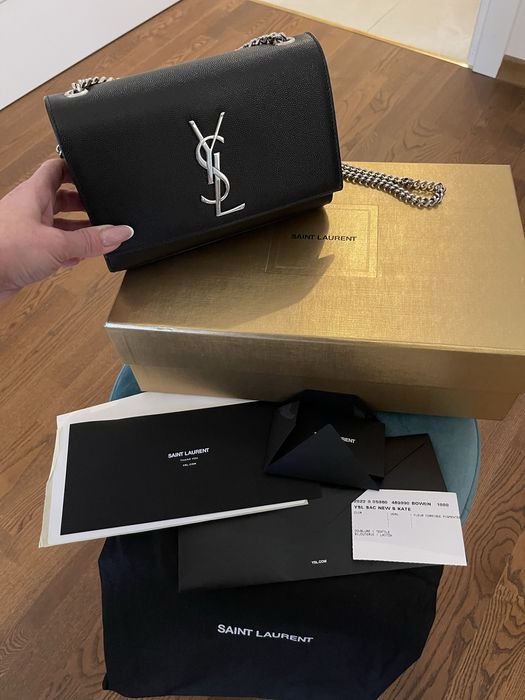 Geanta Yves Saint Laurent / YSL - Kate Small - autentica - full box