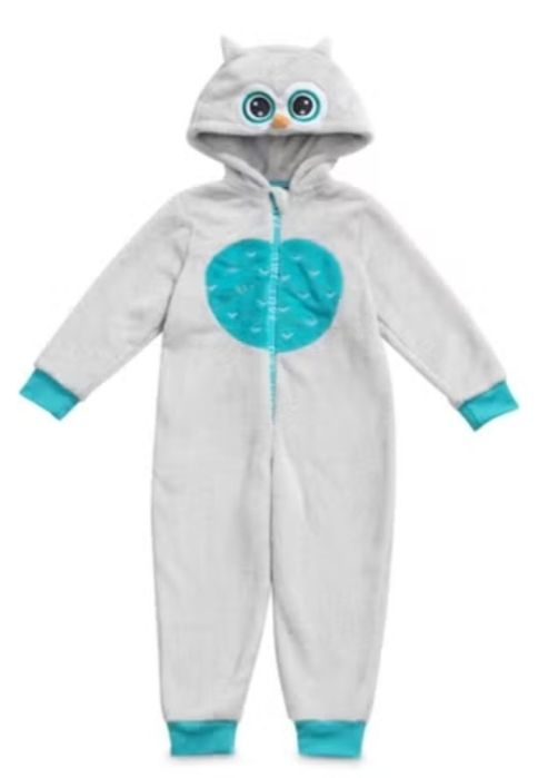 Salopeta dormeo pufoasa originala bufnita pt 6-7 ani si 4-5 ani haine