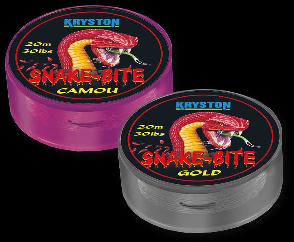 Kryston Snake Bite повод с покритие за шаранджийски риболов
