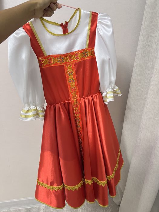 Платье народное,11-14 лет